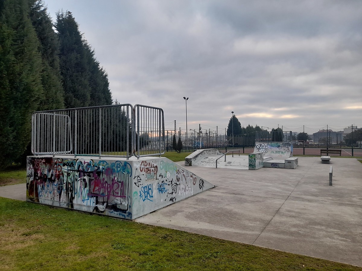 Pracesa skatepark - Trucks and Fins