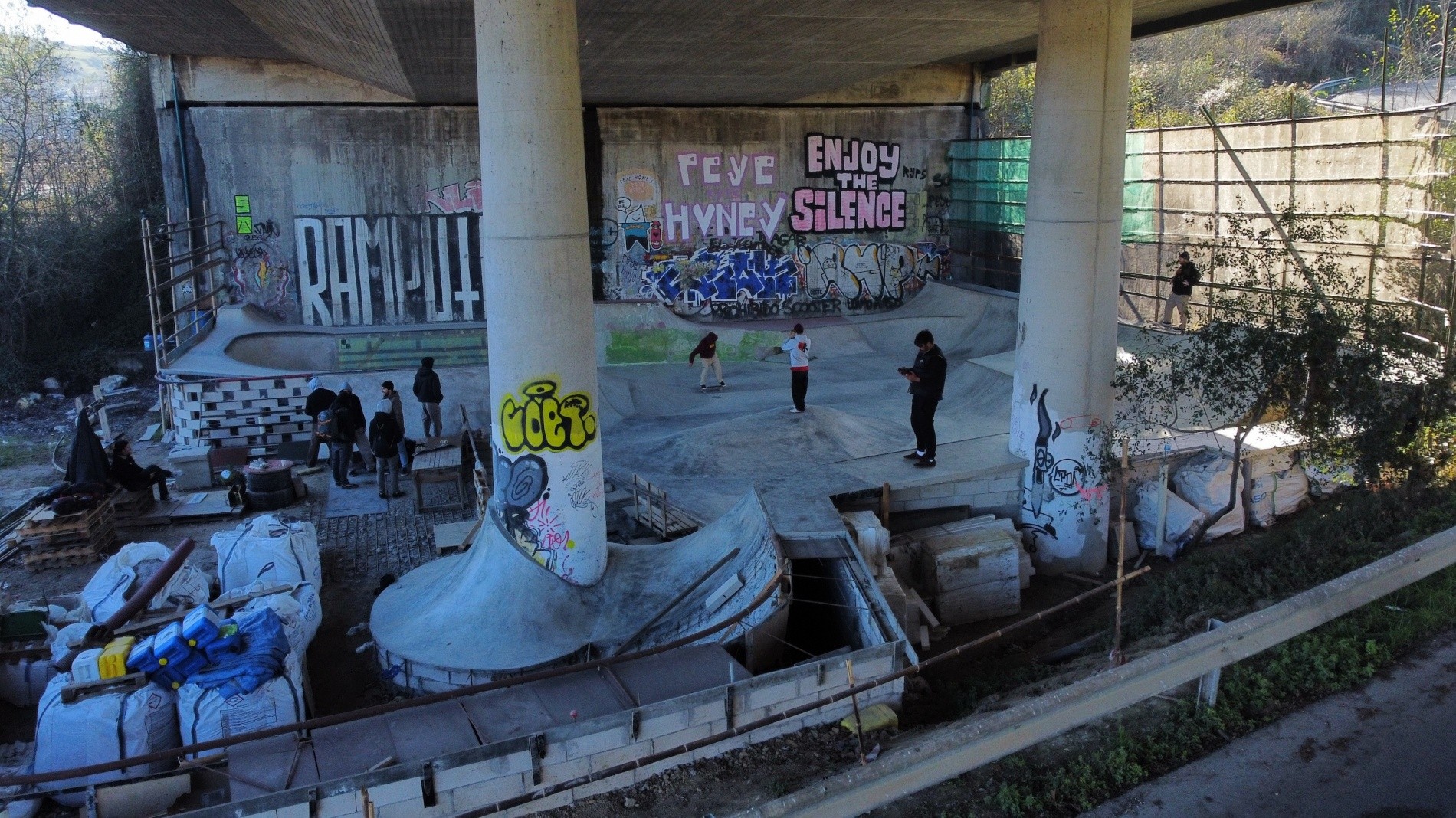 Ramputene DIY skatepark