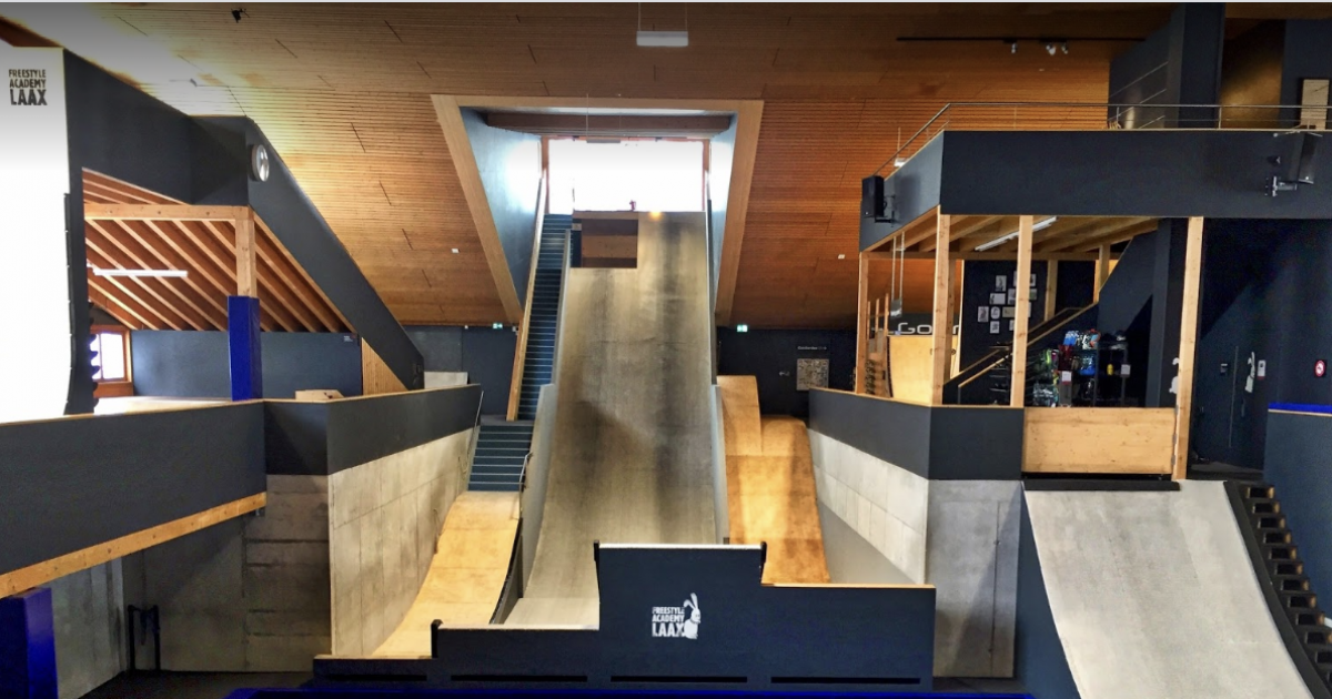 Freestyle Academy Laax skatepark