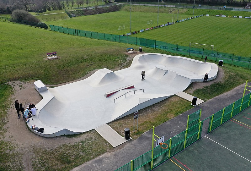 The new Bodmin Skatepark by Maverick is officially open