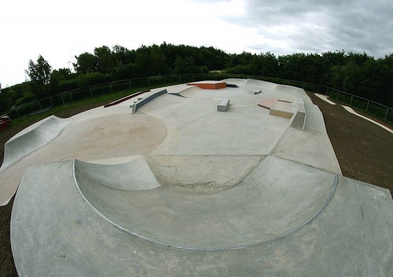 The New Rushcliffe Country Park Skatepark by Canvas Skateparks