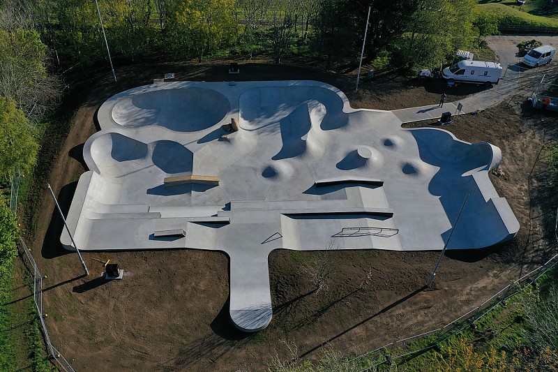 The new St Ives Skatepark by Maverick is Officially open