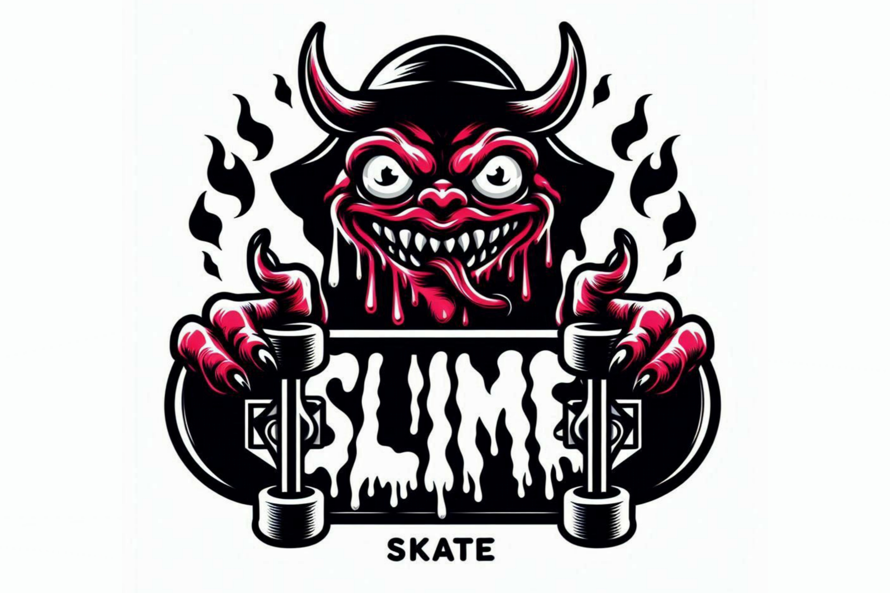 Slime Skate and Tattoo